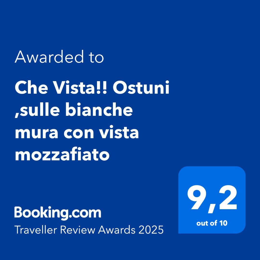 Che Vista!! Ostuni ,Sulle Bianche Mura Con Vista Mozzafiato Luaran gambar